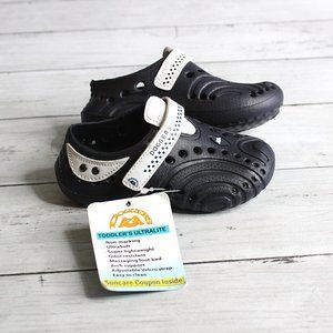 Doggers Ultralite Shoes Toddler Size 5 6 Navy Blue White Puppy Dog Beach